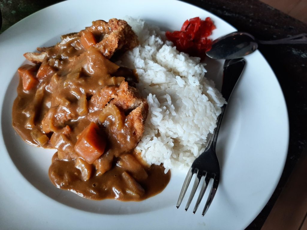 lunchtime katsu curry