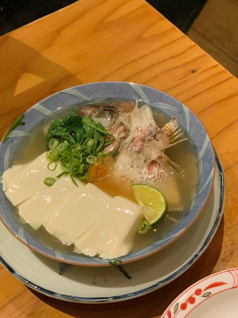 Light Tofu Fish Soup