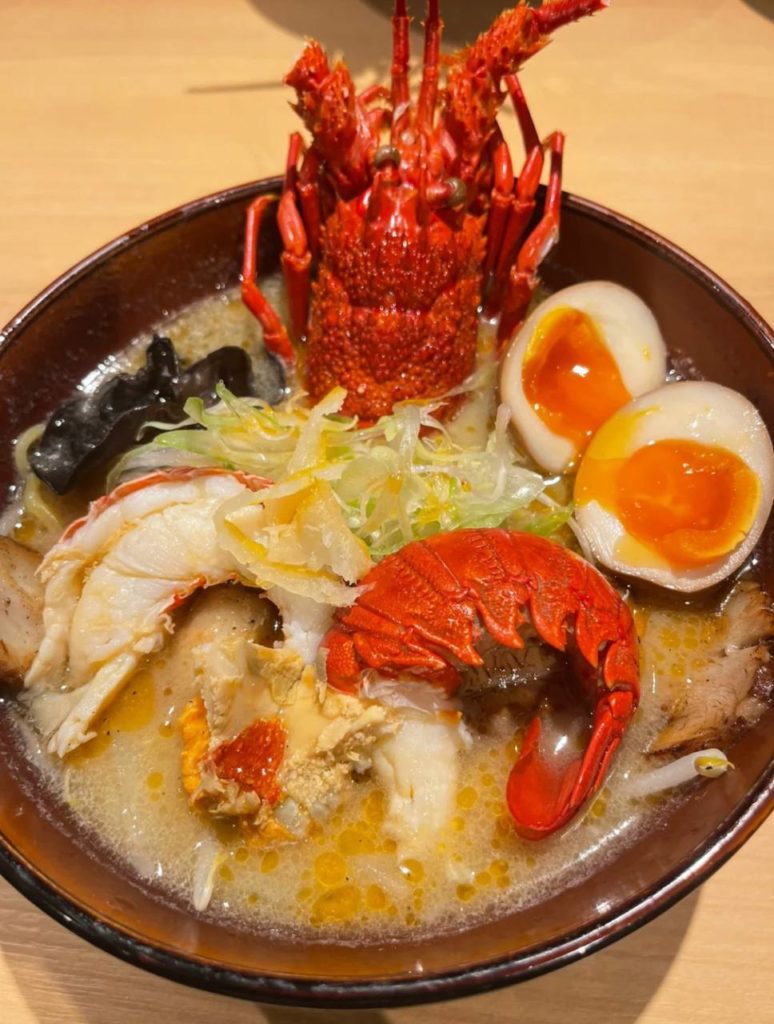 Lobster Ramen with Fresh Soup