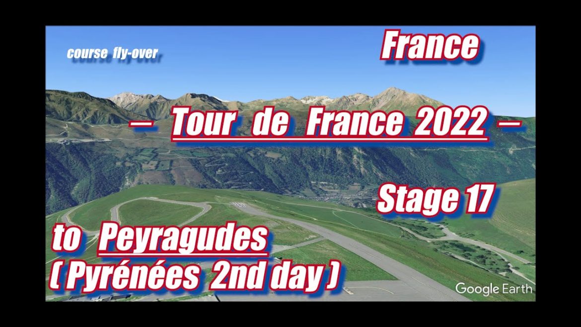 France/ Tour de France 2022 / Stage 17 / Pyrénées 2nd Day #TDF2022 #pyrenees #virtual