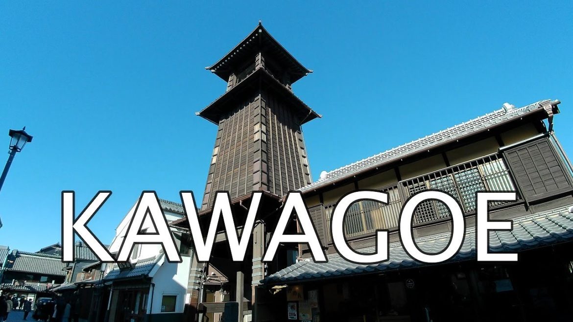 Kawagoe Walking Tour,  Historical Buildings Line the Streets, Saitama 川越 [4K Japan Walk]