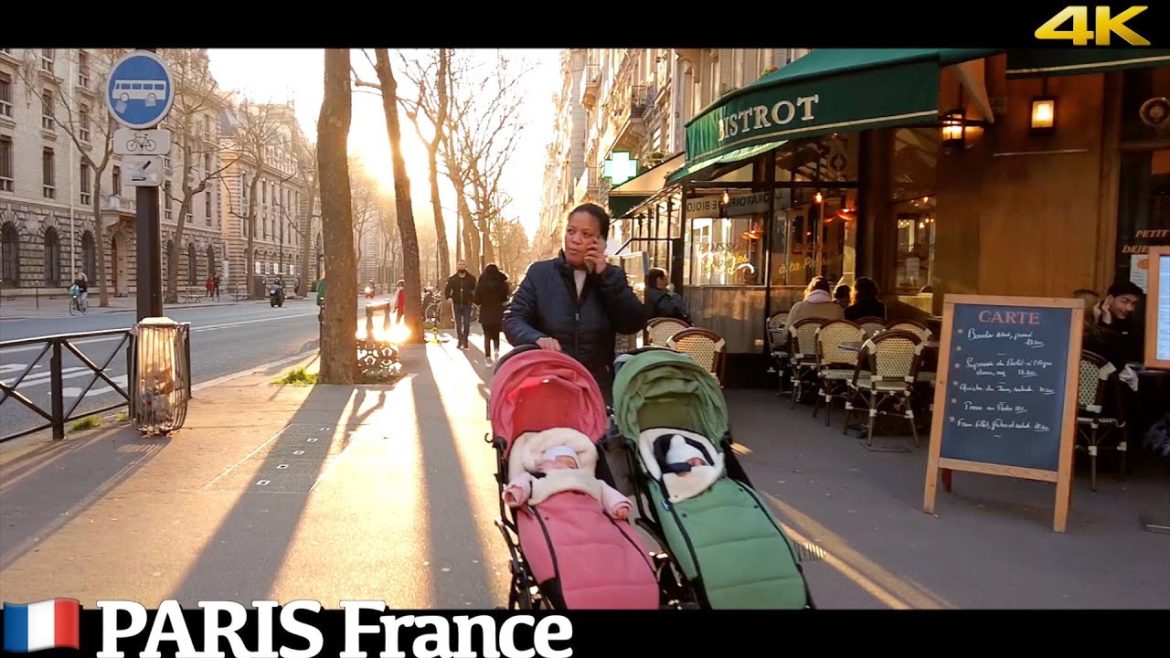 🇫🇷 PARIS FRANCE - 4K WALKING TOUR  - FEBRUARY 2022