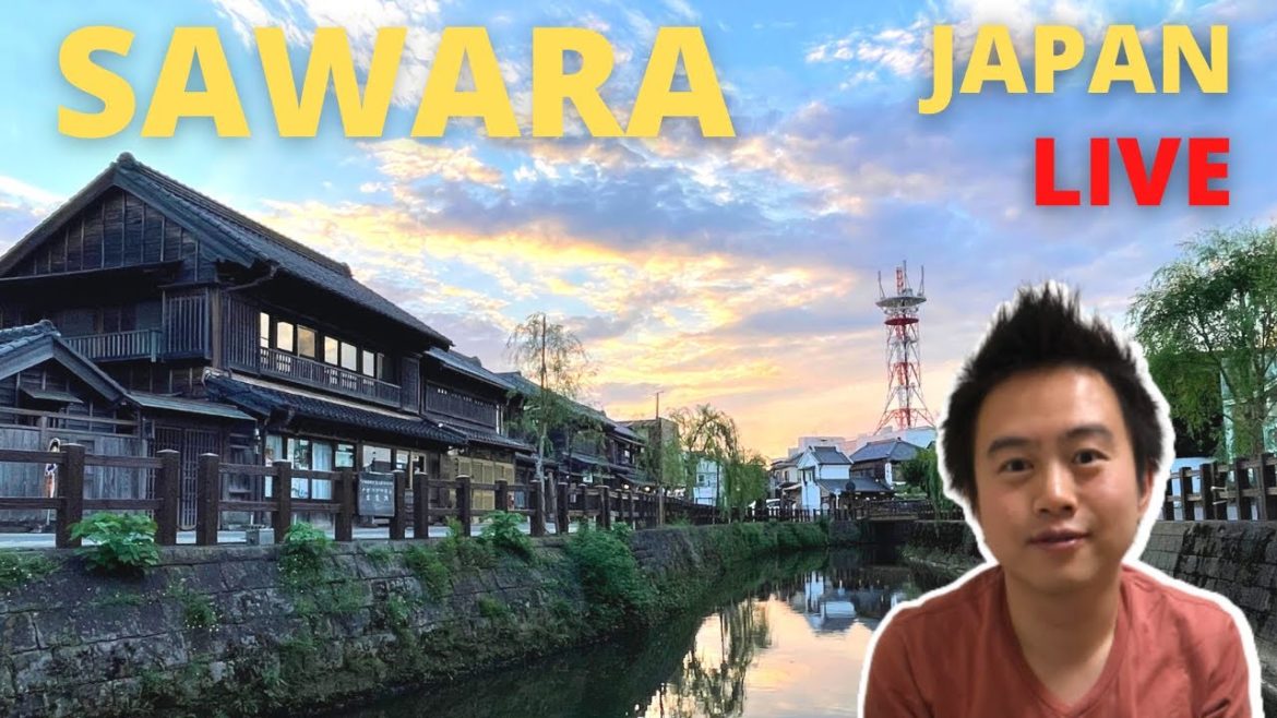 Old Edo Town Sunset live, Sawara Japan