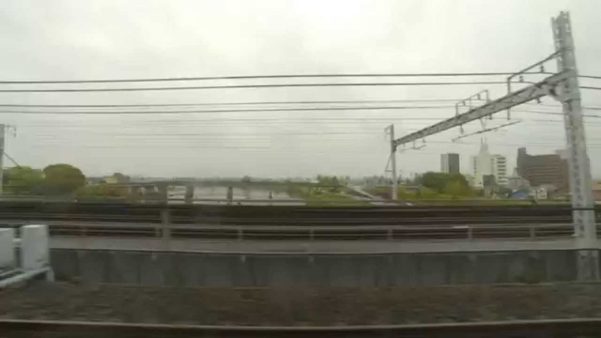 Time-lapse Shinkansen Trip from Nagoya to Kyoto