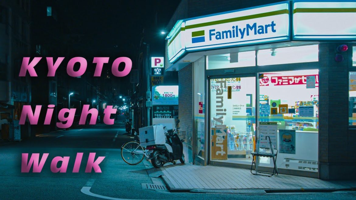 【 KYOTO Night Walk 】三条通　4K　KYOTO 　Travel　[ KYOTO Vlog #71 ]