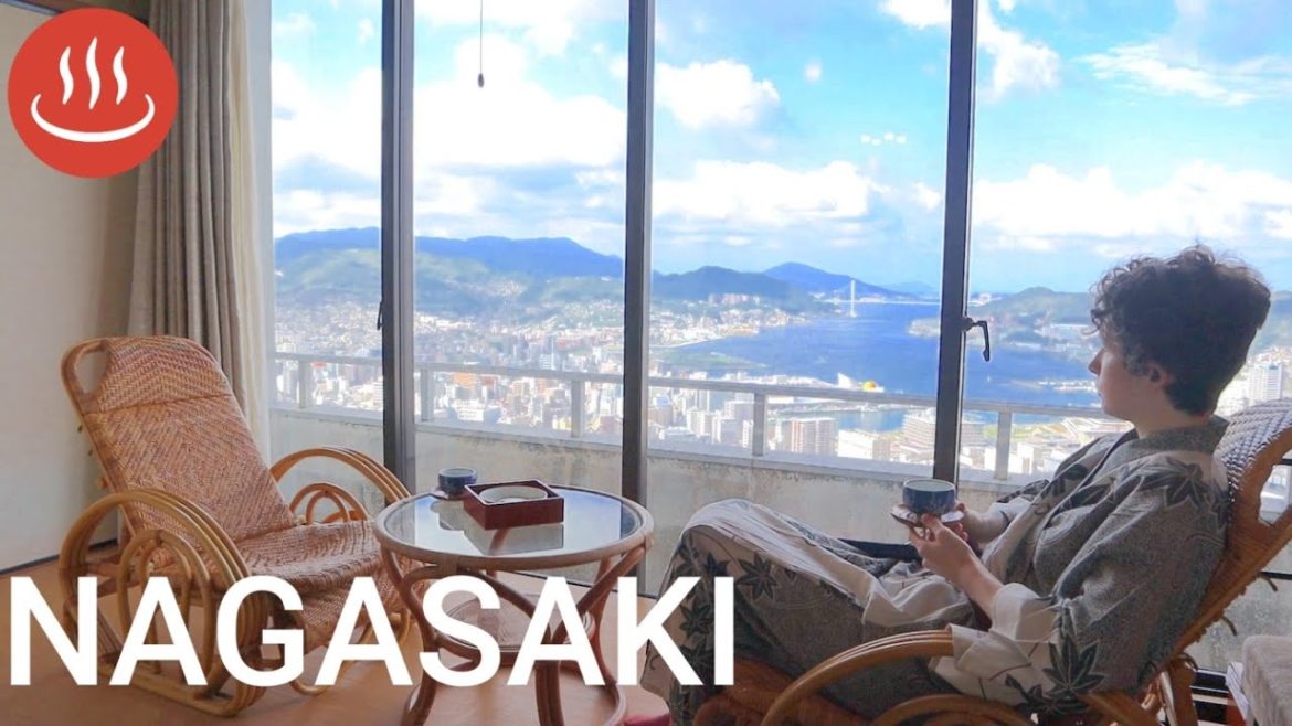 Onsen Ryokan with the BEST View & Hot Spring in Nagasaki┃VLOG Onsen Ryokan with the BEST View & Hot Spring in Nagasaki┃VLOG