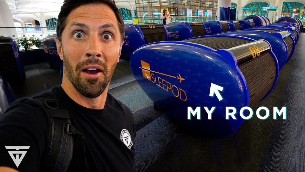 $11 Capsule Hotel inside Istanbul Airport 🇹🇷