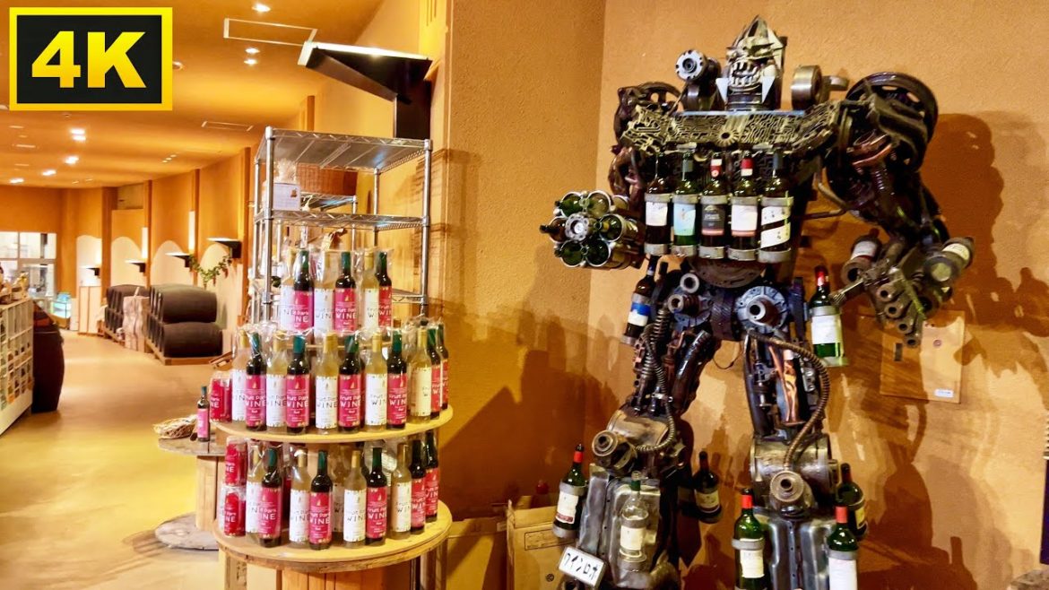 Winery in Hamamatsu Fruit Park【4K UHD】はままつフルーツパークのワイナリー