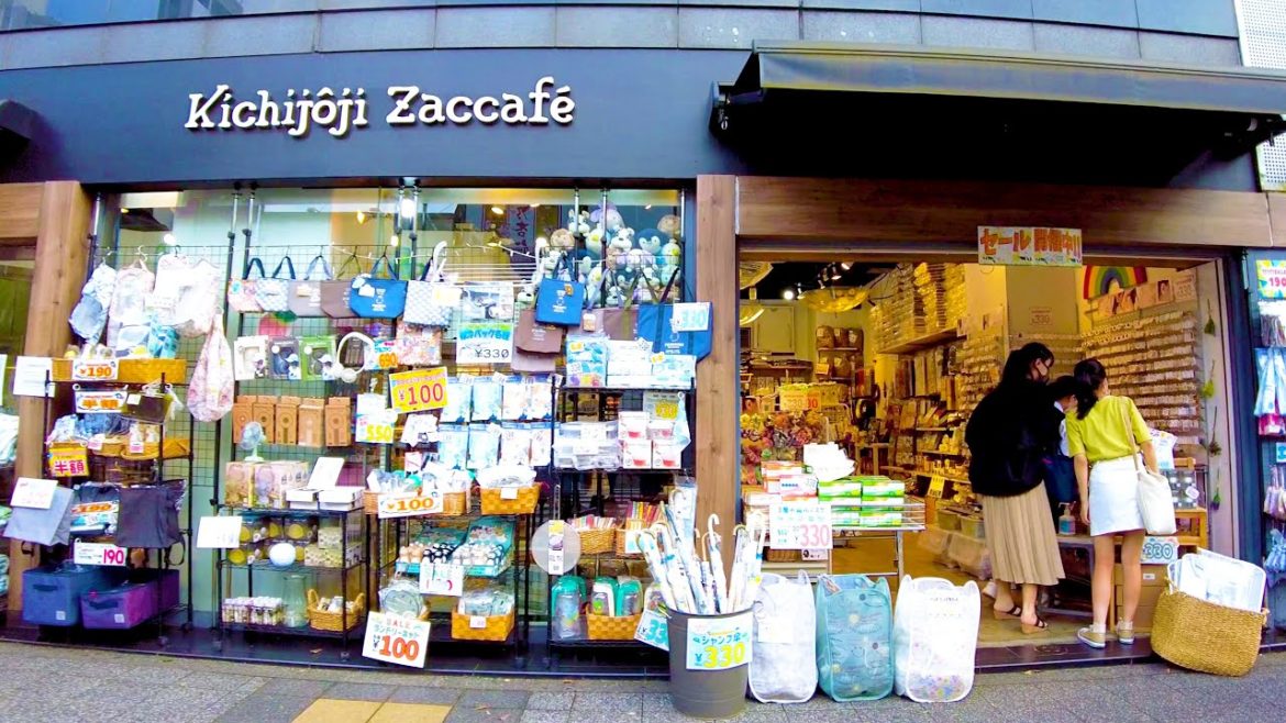 [Kichijoji Walk in Tokyo] Fashionable town ♪ (4K ASMR non-stop 1 hour 05 minutes)