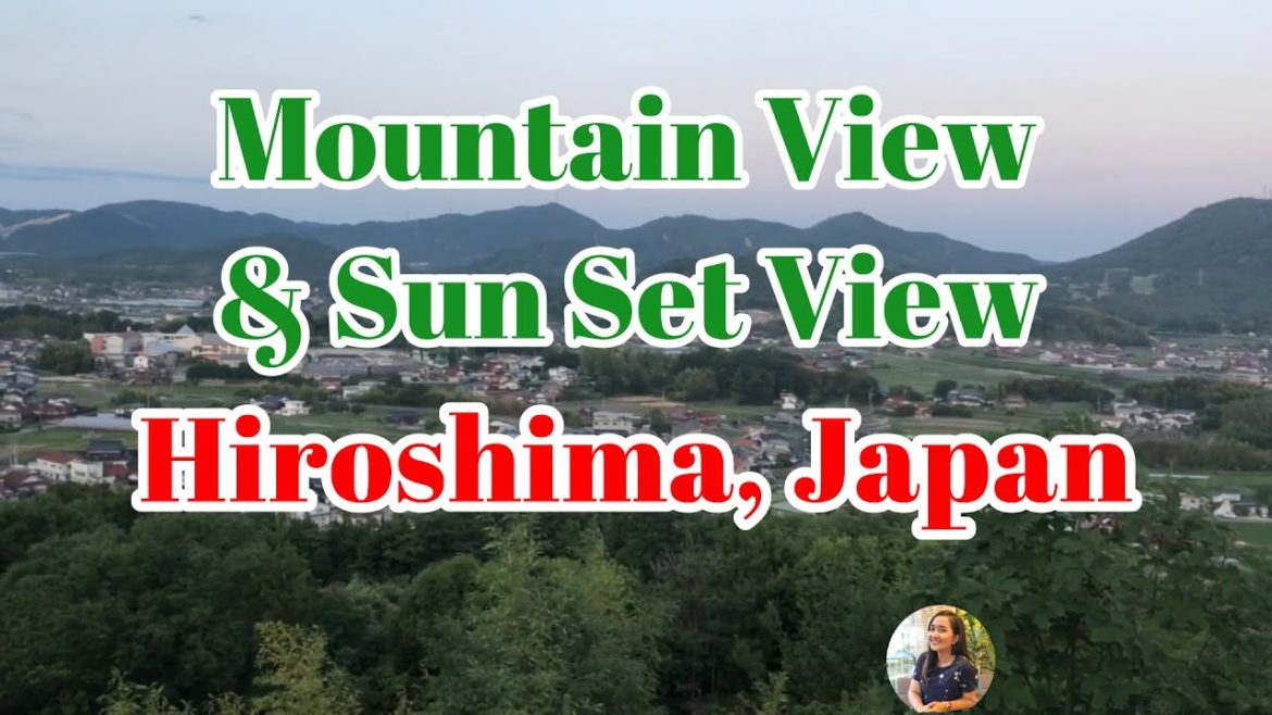 Mountain View | Sun Set View in Hiroshima Japan