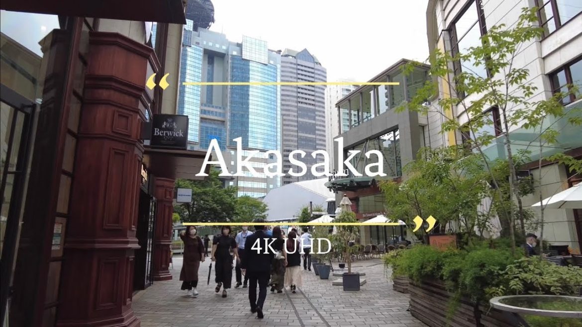 【⁴ᴷ UHD Tokyo】Walking tour in Akasaka/Harry Potter and the Cursed Child Event