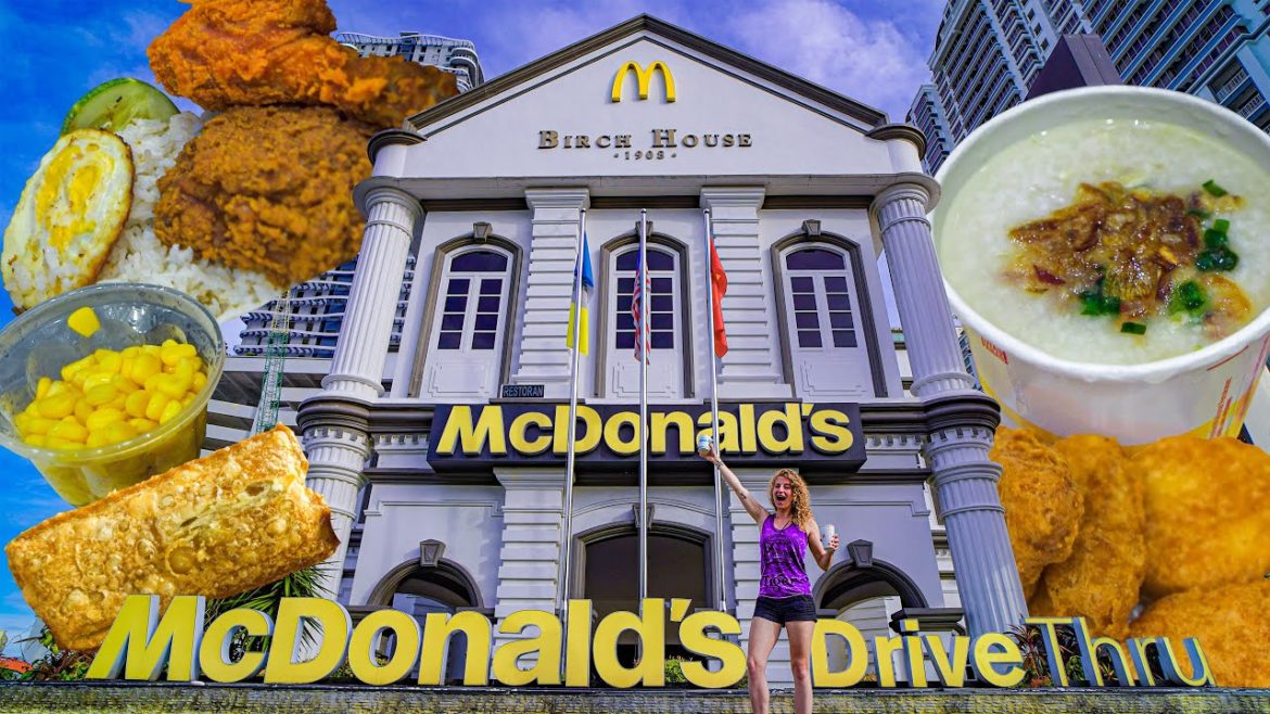 TRYING MALAYSIA MCDONALDS NASI LEMAK | McDonald’s Around the World | Street Food in Penang, Malaysia TRYING MALAYSIA MCDONALDS NASI LEMAK | McDonald’s Around the World | Street Food in Penang, Malaysia