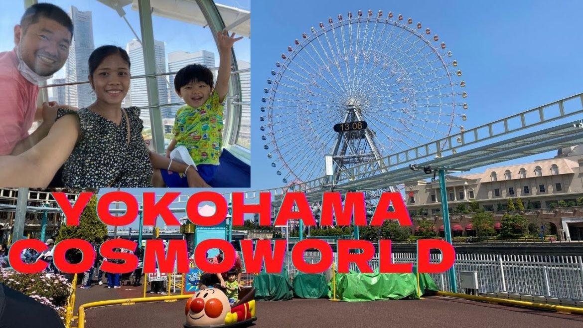 TRAVEL IN JAPAN, YOKOHAMA COSMO WORLD WITH FAMILY