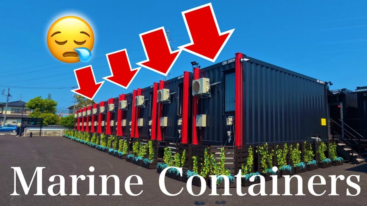😪Hotel built from a converted 🚢marine container🏩HOTEL R9 The Yardコンテナホテルに宿泊🛏