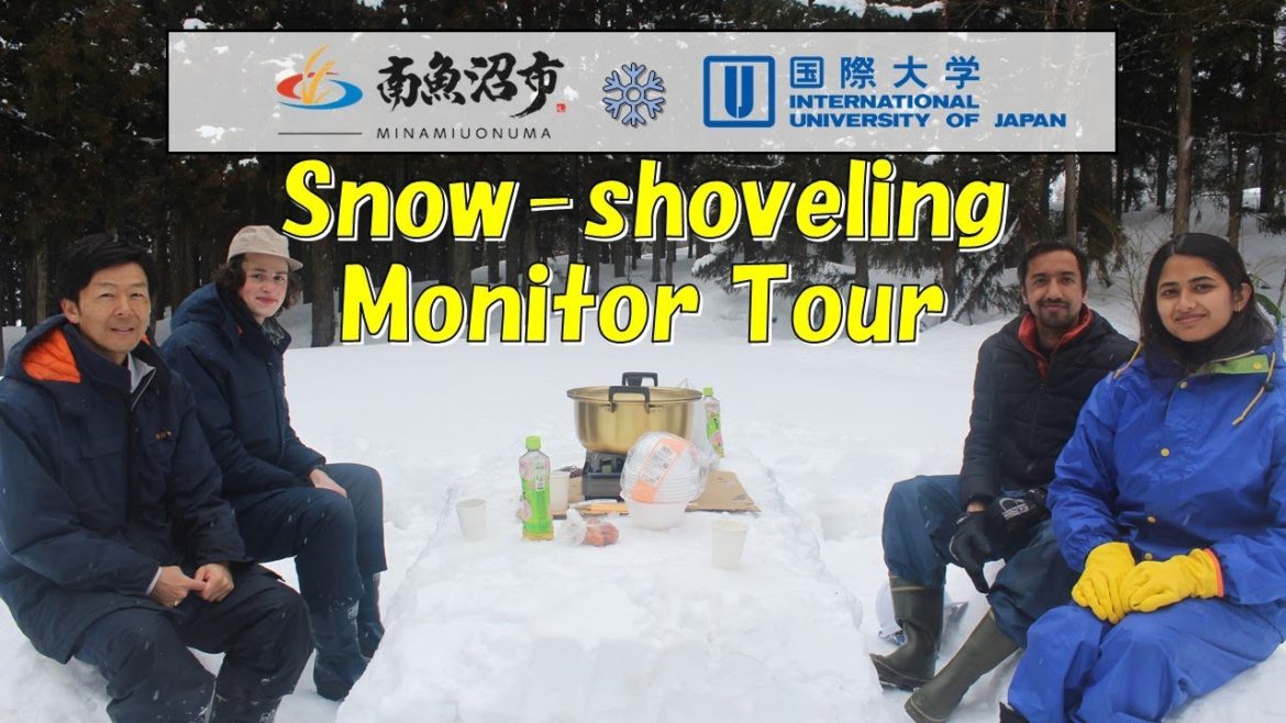 Snow Shoveling Monitor Tour with IUJ 2022