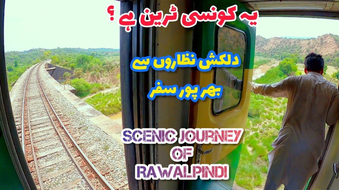 Scenic Train Journey of Rawalpindi from Lahore