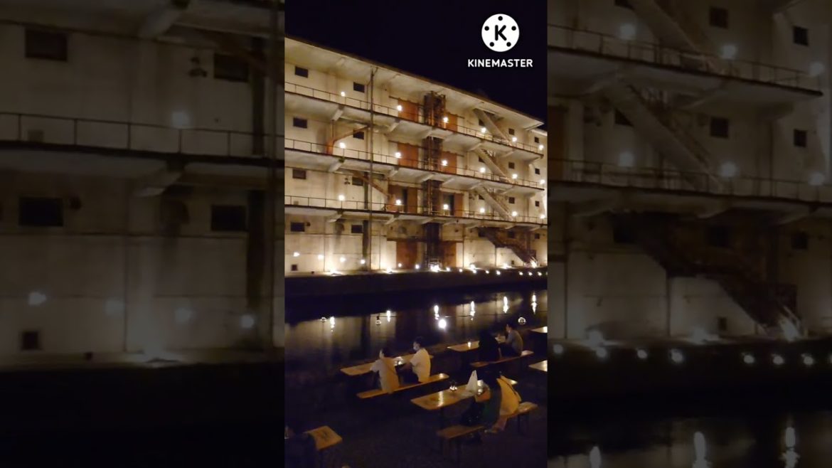 小樽サマーフェス2022北運河エリアへ行きライトアップされた旧北海製罐第3倉庫を見てきた💡