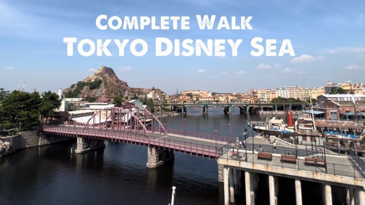 EPIC Tokyo Disney Sea Virtual Walking Tour