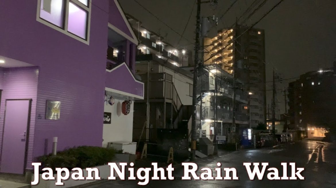 Japan Night Downpour Rain Walk 2022.07.16 ASMR Ambience Sound Sleep Meditate Relax Tokyo Typhoon Japan Night Downpour Rain Walk 2022.07.16 ASMR Ambience Sound Sleep Meditate Relax Tokyo Typhoon