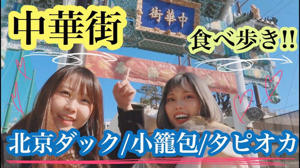 【vlog】食べ歩き / 北京ダック / 小籠包 / タピオカ / yokohama trip#1【中華街】 【vlog】食べ歩き / 北京ダック / 小籠包 / タピオカ / yokohama trip#1【中華街】