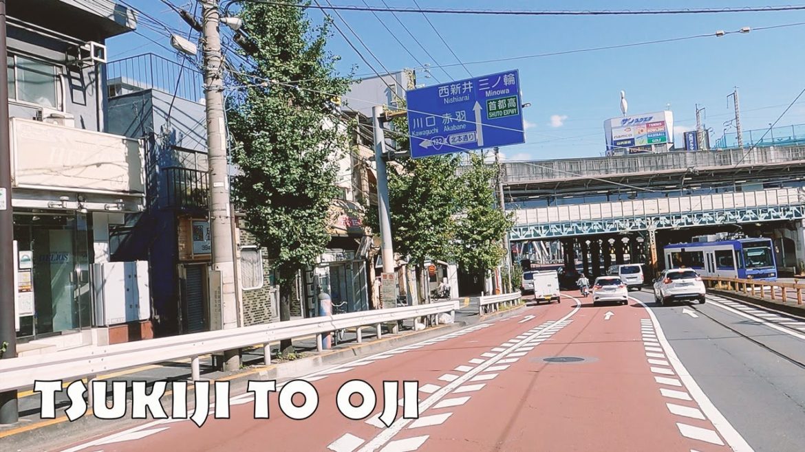 Japan Virtual Drive 4K Tokyo Tour – Tsukiji to Oji Japan Virtual Drive 4K Tokyo Tour - Tsukiji to Oji