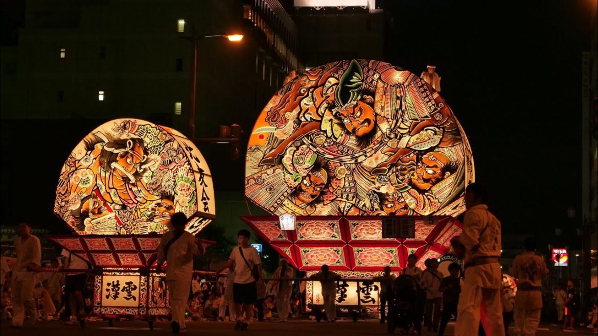 JG☆☆☆☆4K HDR 青森 弘前ねぷたまつり(重要無形民俗文化財)2019夜巡行最終日 全組 Aomori,Hirosaki Neputa Matsuri