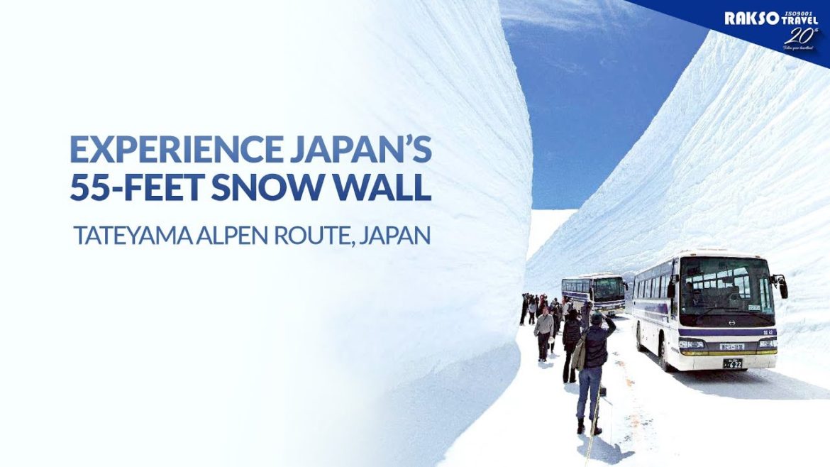 Experience Japan’s 55-FEET SNOW WALL in Tateyama Alpen Route Experience Japan’s 55-FEET SNOW WALL in Tateyama Alpen Route