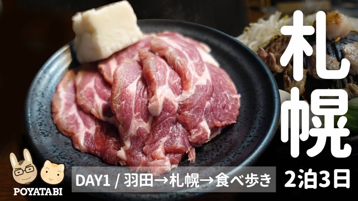 【北海道|札幌】美味しいものを食べに行く!2泊3日の旅① スープカレー/回転寿司/ジンギスカン/〆パフェ【ぽや旅】#hokkaido #Travel #Vlog 【北海道|札幌】美味しいものを食べに行く!2泊3日の旅① スープカレー/回転寿司/ジンギスカン/〆パフェ【ぽや旅】#hokkaido #Travel #Vlog