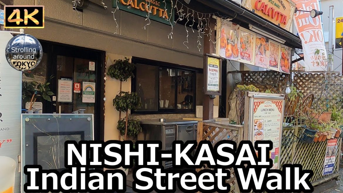NISHI-KASAI Indian Street Walking Tour – 4K Tokyo Japan NISHI-KASAI Indian Street Walking Tour - 4K Tokyo Japan