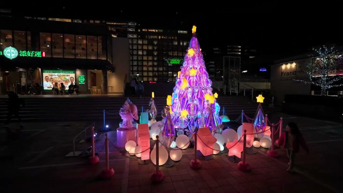 Tokyo Shinjuku Christmas lights 2021・4K HDR Tokyo Shinjuku Christmas lights 2021・4K HDR