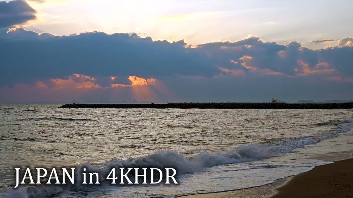 Walking from Inage station to Tokyo Bay beach・4K HDR Walking from Inage station to Tokyo Bay beach・4K HDR