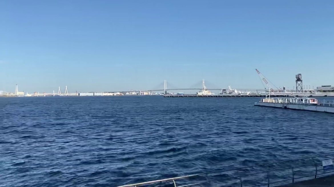 ぷかり桟橋〜ベイブリッジ〜臨港パーク〜パシフィコ横浜の様子 / Yokohama Trip