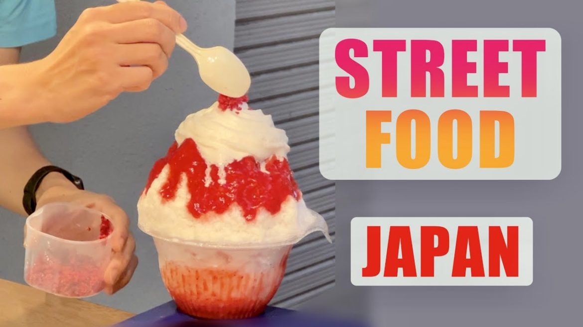 ちょっと贅沢なかき氷 🍧Kakigoori: Shaved Ice🍧Summer Street Food in Japan
