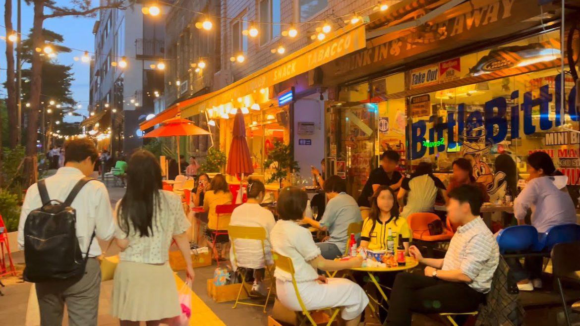 4K KOREA | Seoul Evening Walking | Seoullo 7017 | Jul.2022 4K KOREA | Seoul Evening Walking | Seoullo 7017 | Jul.2022