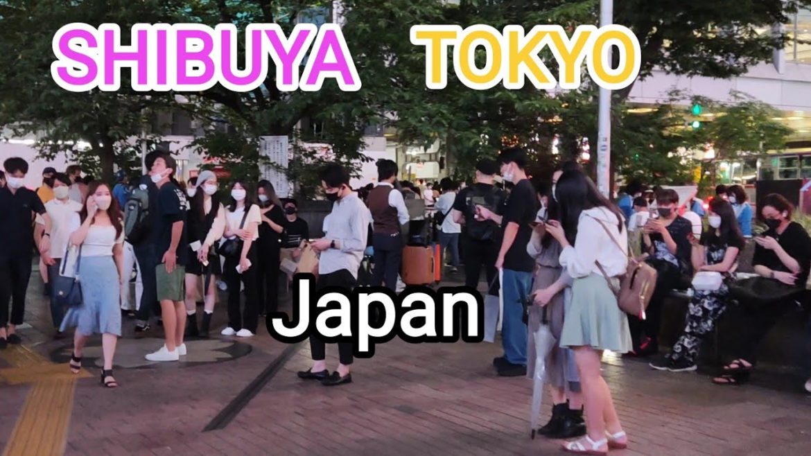 [4K] Today's Your Virtual tour in  💖 Shibuya 🌼.  Tokyo, Japan. জাপান  ভ্রমণ। July 2022.