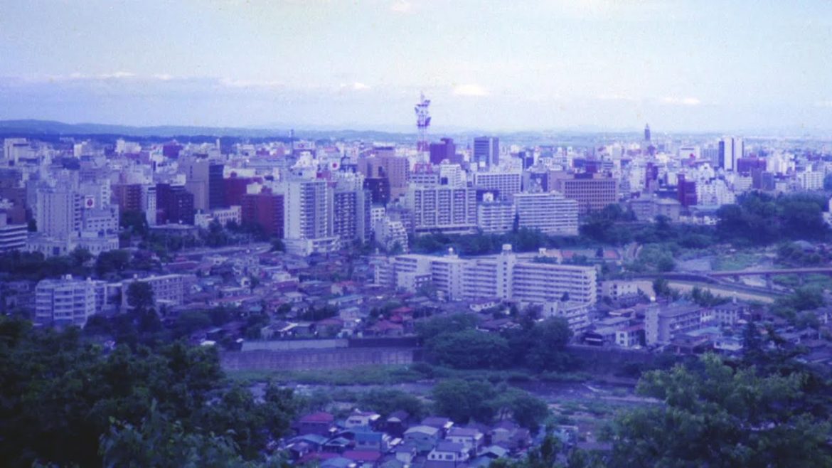 [写真 Photos] 仙台市街眺望 昭和58年･平成24年 Sendai, Japan in 1983 & 2012