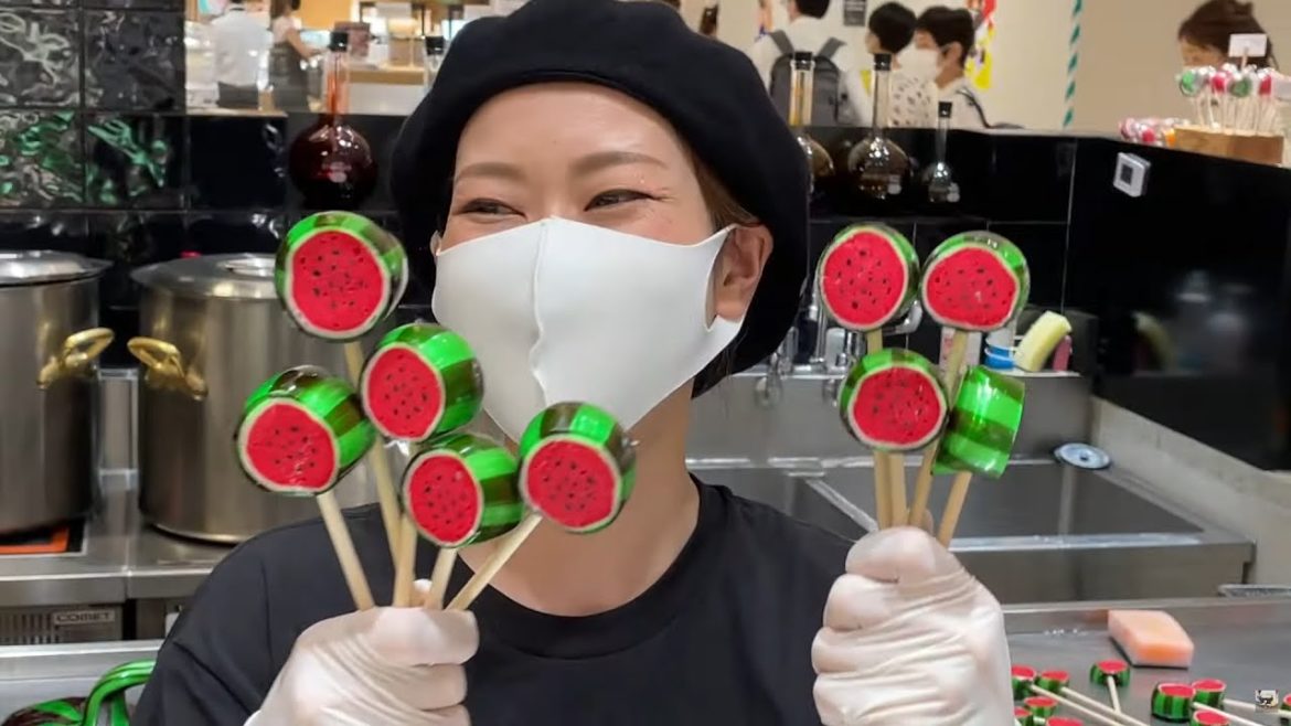 【製造風景】史上最高のスイカキャンディの作り方 47スイカ スイカbot出現w【必見】