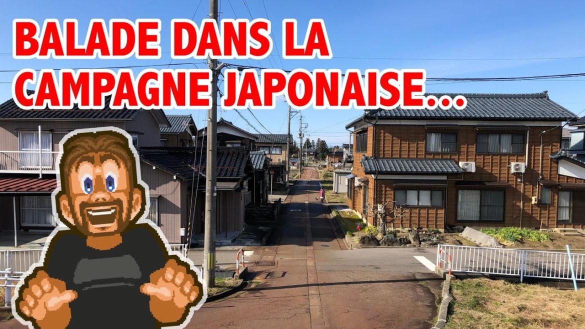 Balade à pied dans la campagne Japonaise...