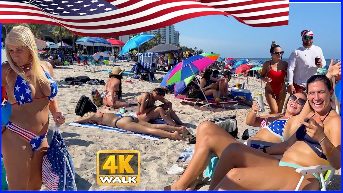 【4K】WALK Fort Lauderdale FL Florida USA travel vlog 4k video