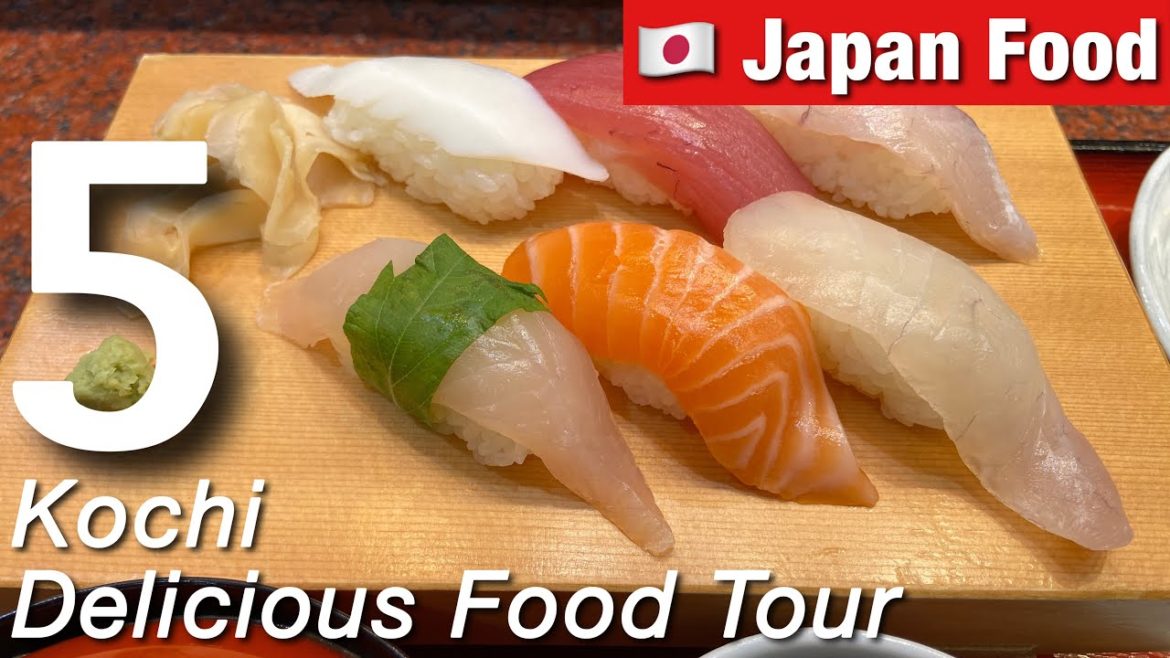 5 Delicious Food Tour and Snack in Kochi Vol.2 | Japan Gourmand [Travel the World] [Vlog]