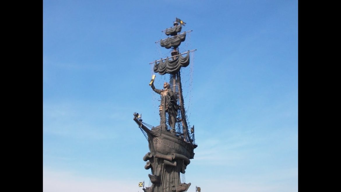 Peter the Great Statue in Moscow