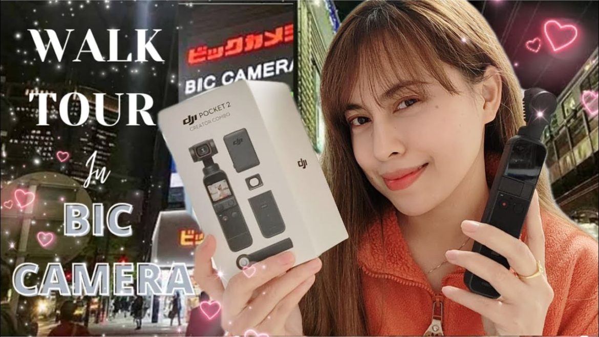 TOKYO WALK TOUR  ∣ YURAKUCHO BIC CAMERA ∣ DJI POCKET 2 ∣ Life in Japan ♡