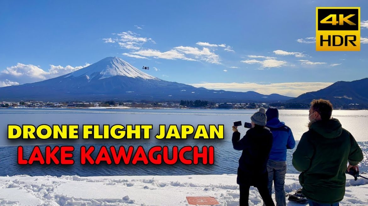 Mt Fuji Japan - Lake Kawaguchiko Drone Flight @Rambalac @Lemi from Japan [CC]