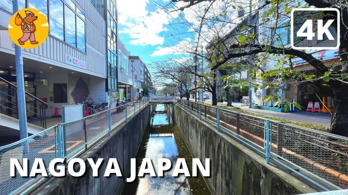 【4K】 Japan Walking Tour | Motoyama Station, Nagoya🔊 | Binaural Sound