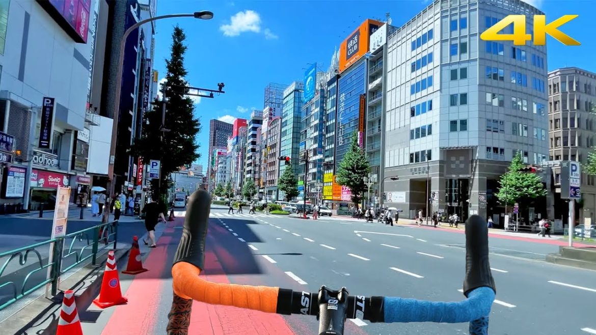 🇯🇵 Tokyo Bike Ride | 2022・4K