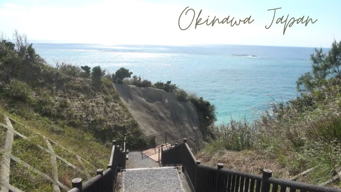 【4K】15min vacation【walking on beach】OKINAWA JAPAN