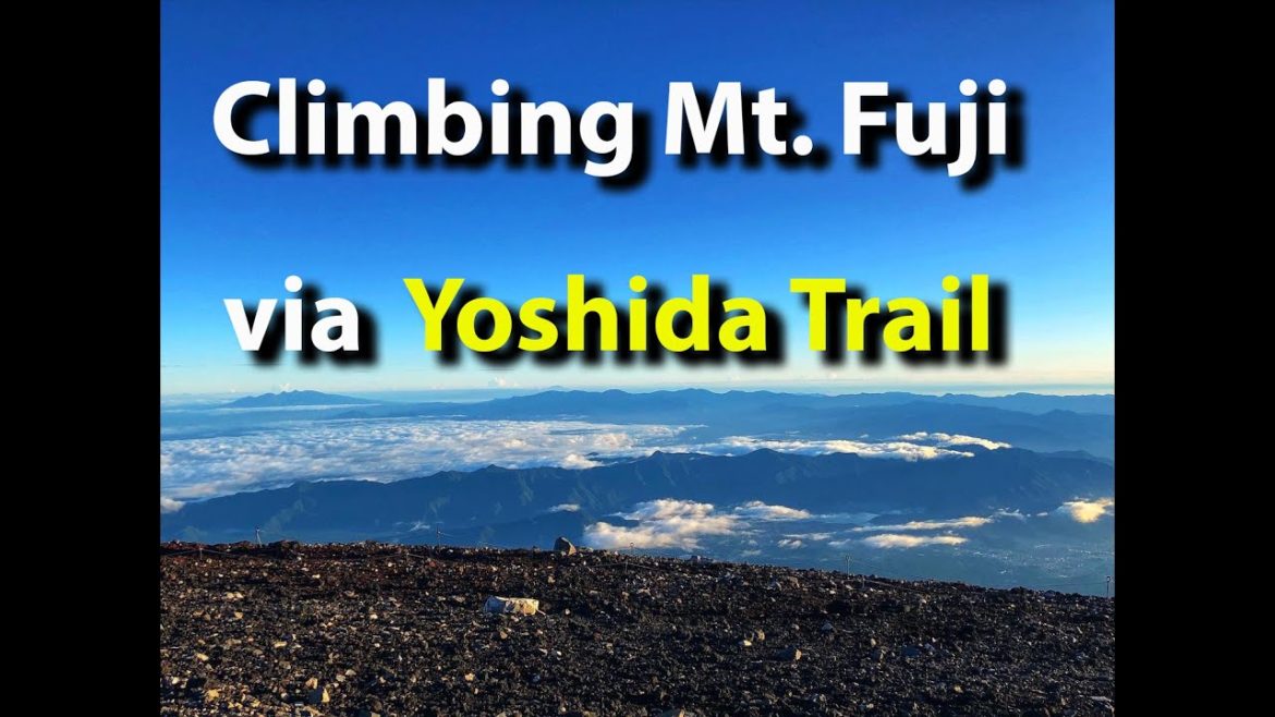 Climbing Mt. Fuji; My journey to the top