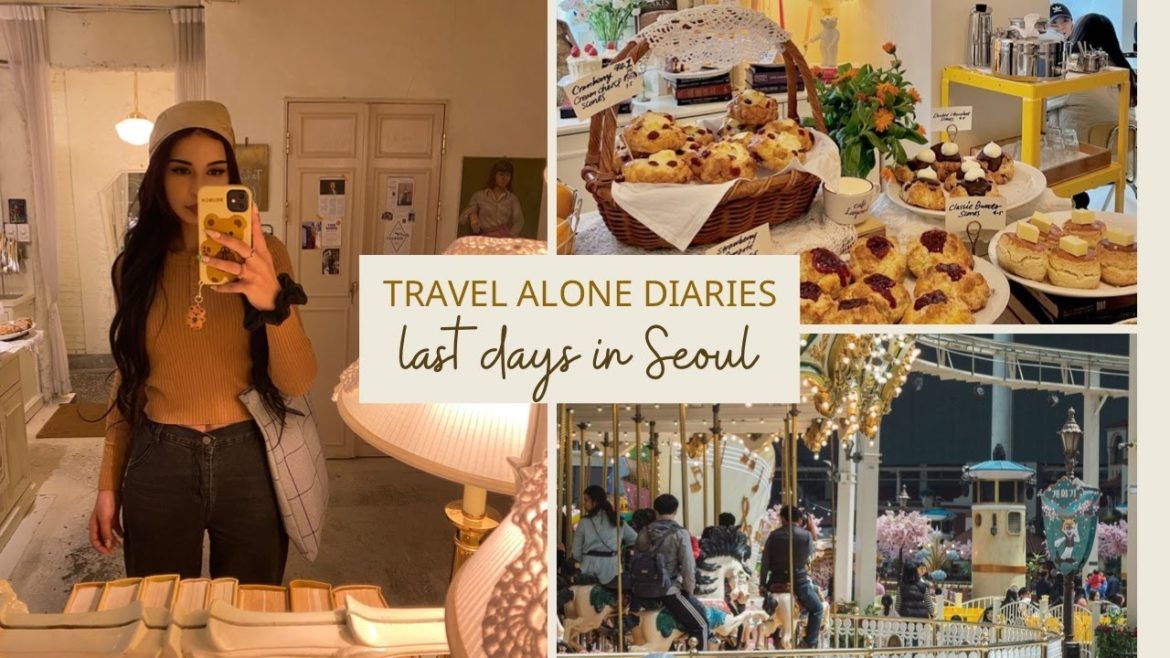 SEOUL VLOG 🇰🇷 | Last days in Korea, looking for a suitcase, karaoke, Lotte World