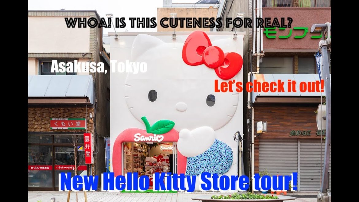 New Store? Hello Kitty Tour! - Tokyo! Let's check it out!