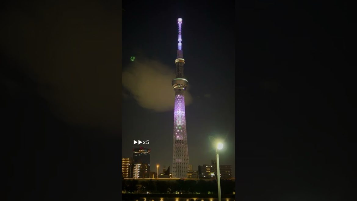 東京スカイツリー『花火』ライティング 2022/07/17